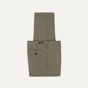 Khaki Heavy Cotton Twill Games Trousers