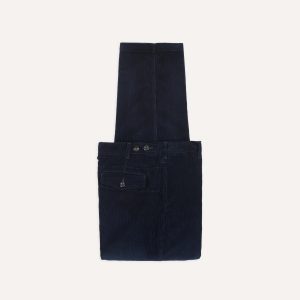 Navy Cotton Corduroy Field Games Trousers