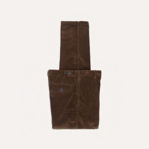 Russet Cotton Corduroy Games Trousers