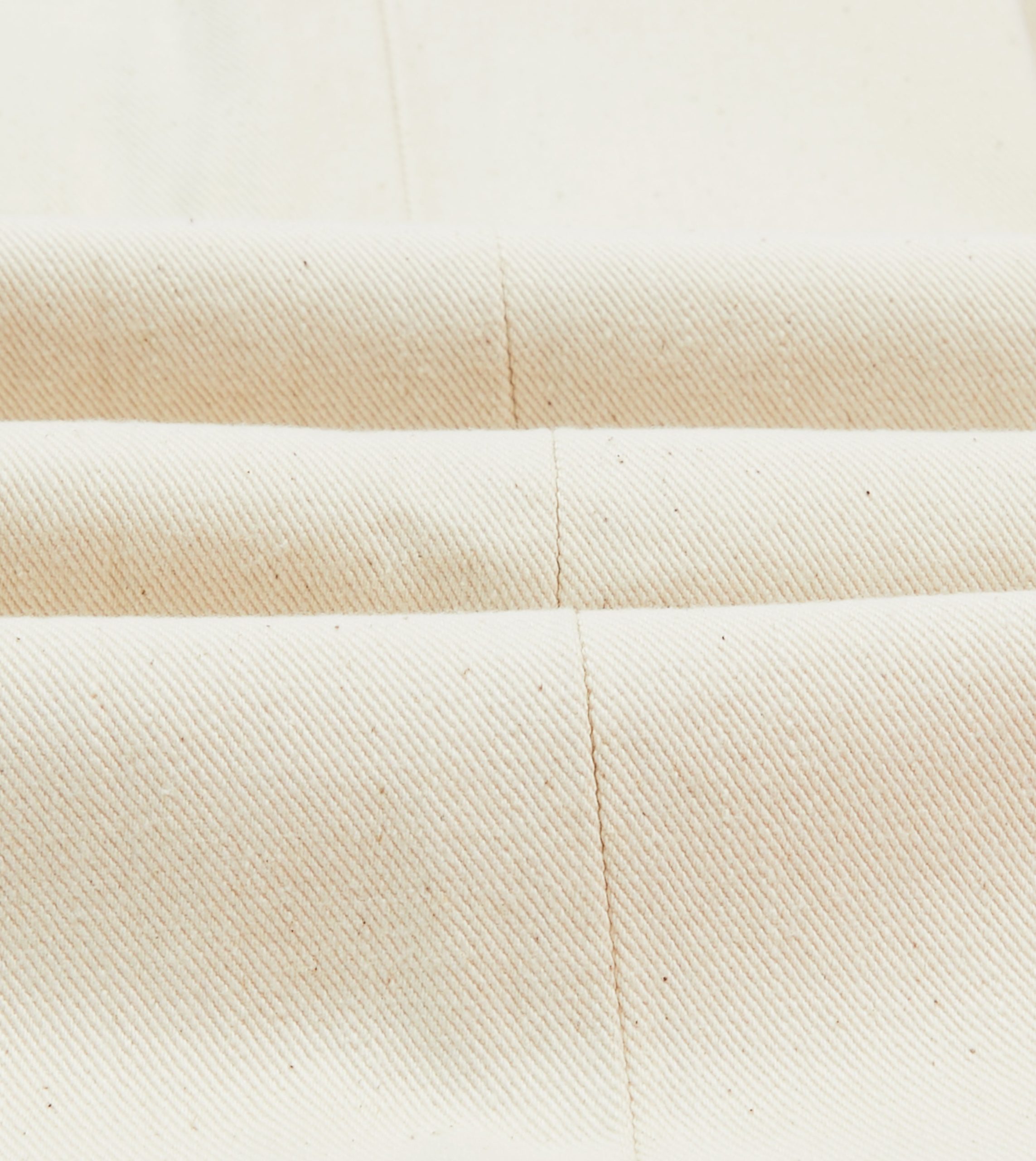 Ecru 12.7oz Selvedge Denim Painter Pants - Image 2